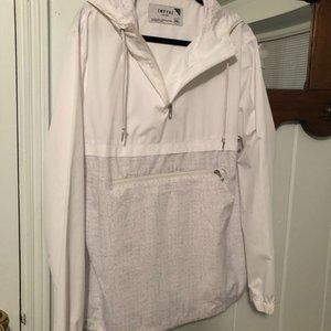 Empyre White Windbreaker